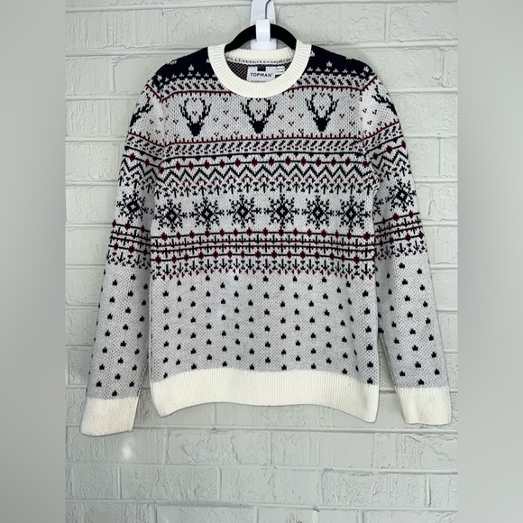 TOPMAN mens sweater sz S ✨ - Picture 1 of 7